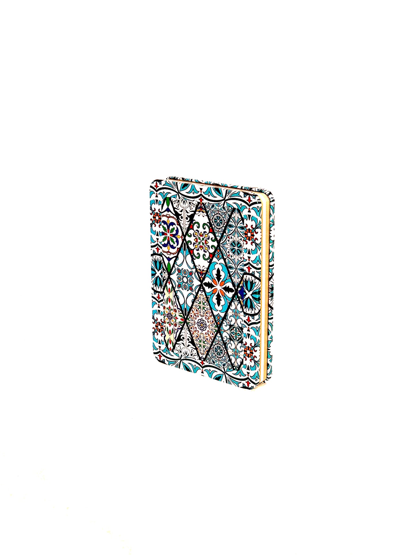 Dijital Baskılı Metal Kapaklı Defter-Otantik