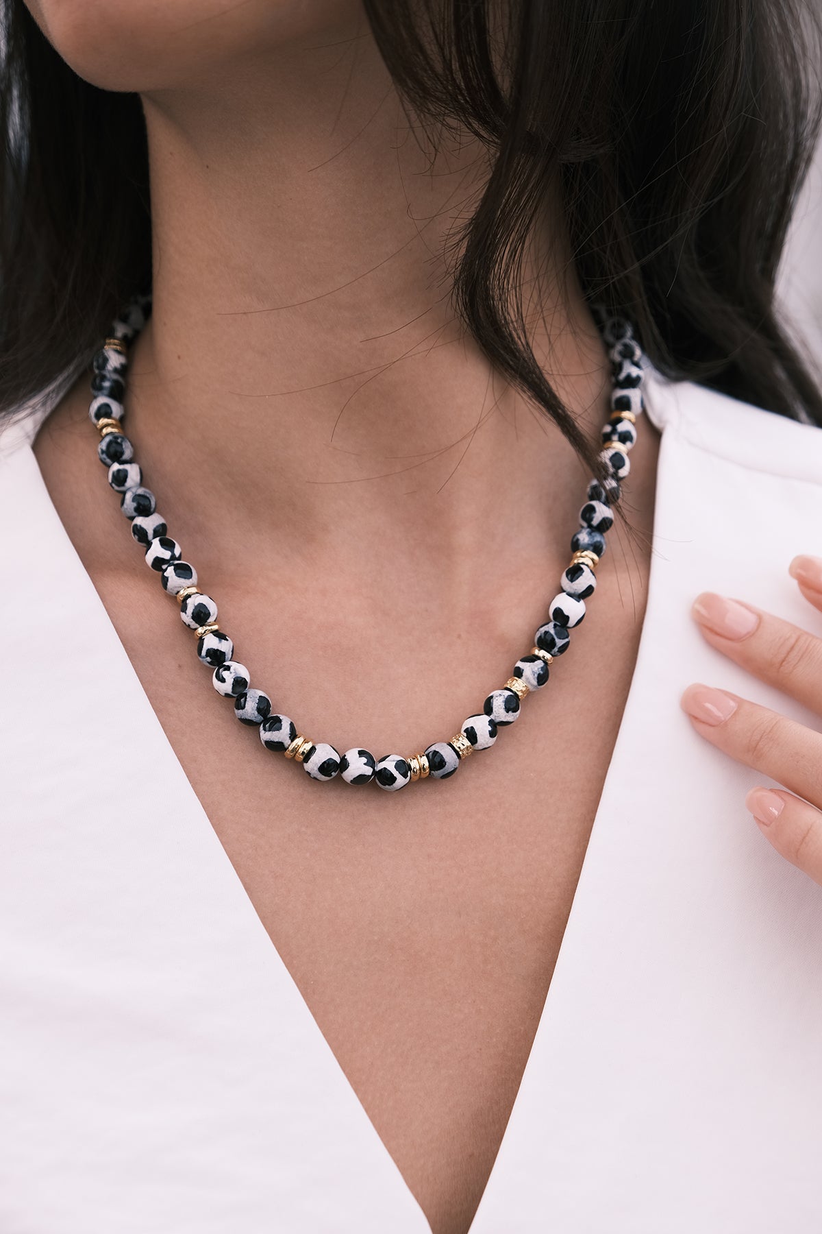 Agathy World Özel Tasarım Kolye - Black