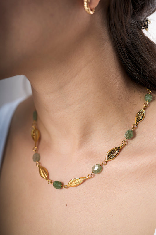 Aventurine in Willow Özel Tasarım Kolye