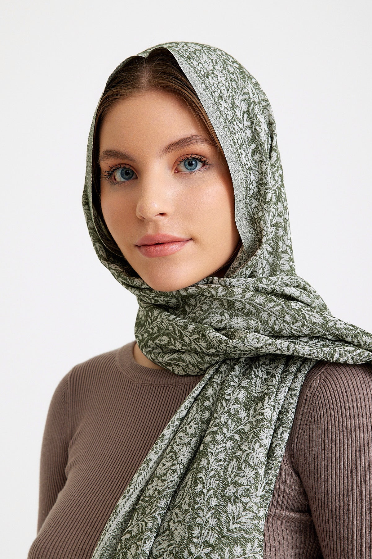 Ethnic Cotton Pamuk Şal - Ephesus Olive