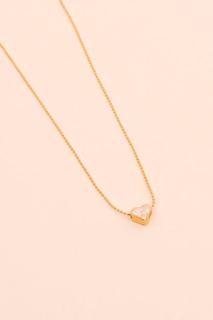 Heart Altın Kaplama Kolye