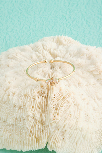 Love Bee Minimal Kelepçe Bileklik