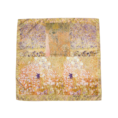 Renk Bahçesi Fular – Altın Sarı | 55 cm x 55 cm