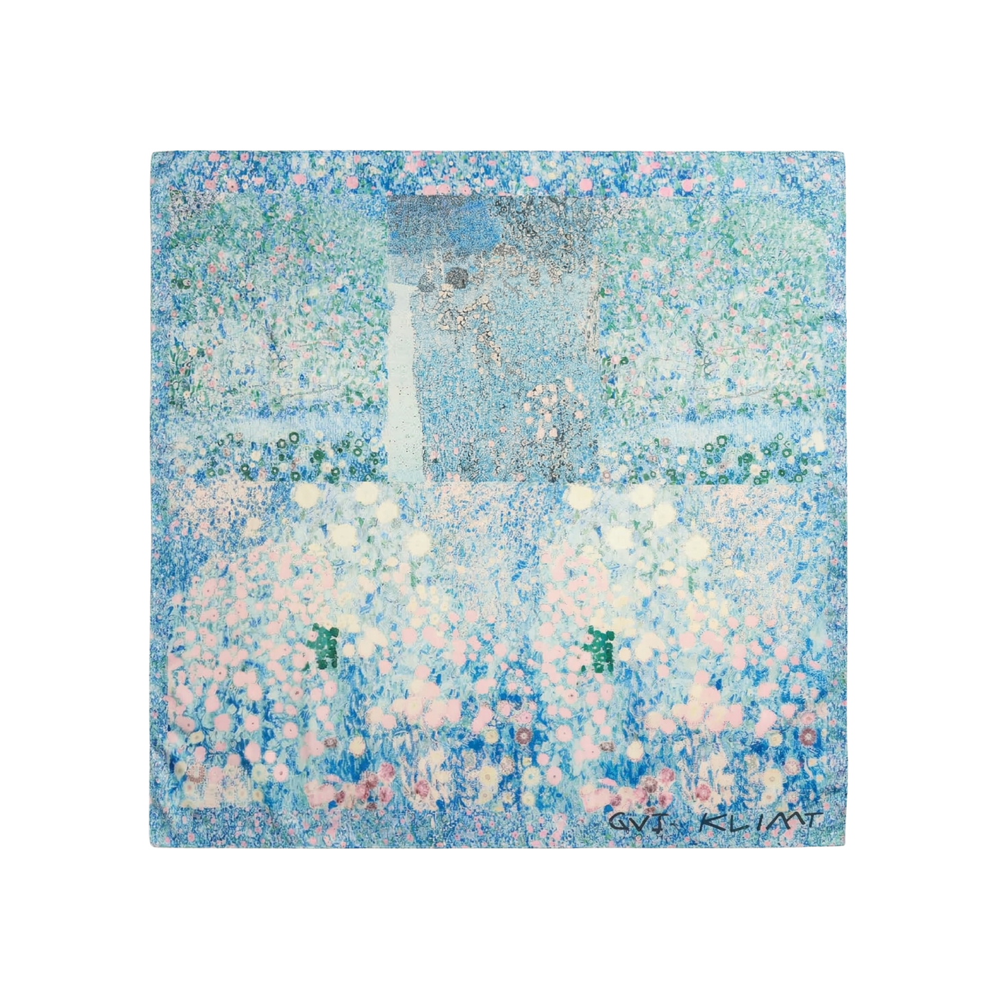 Renk Bahçesi Fular – Buz Mavisi | 55 cm x 55 cm