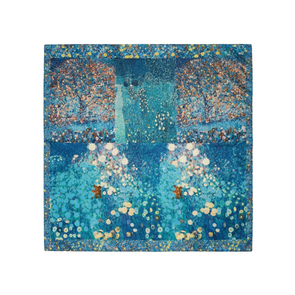 Renk Bahçesi Fular – Safir | 55 cm x 55 cm