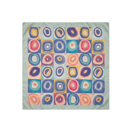 Renklerin Ritmi Fular – Mint | 55 cm x 55 cm